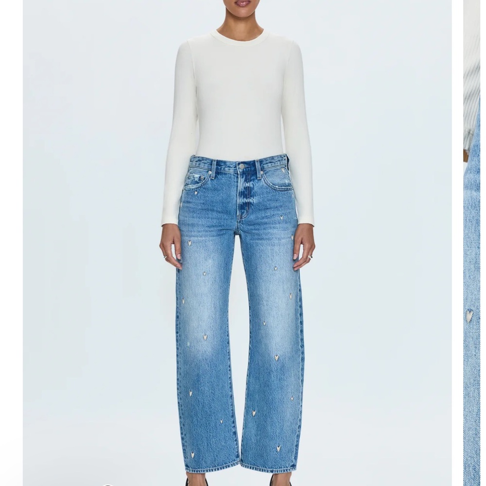 NWT Pistola Size 26 Lexi Bow w/hearts